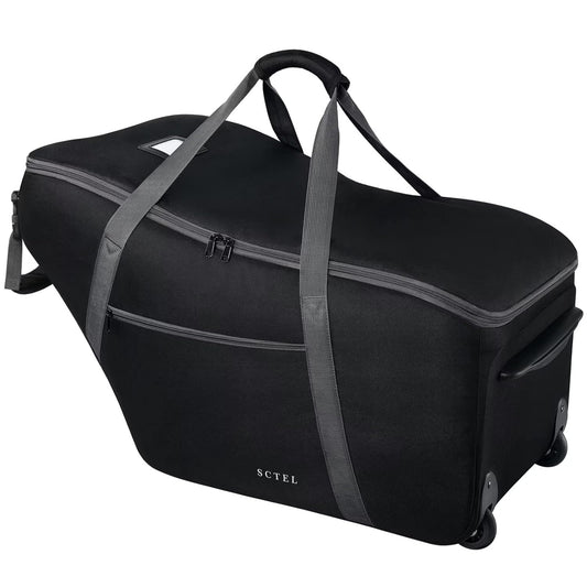 Car Seat Travel Bag with Wheels for Chicco KeyFit 30 and More