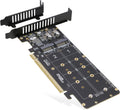 RIITOP Quad PCIe NVMe Adapter PCIe 4.0 x16 to 4x M.2 - 2U Low-Profile