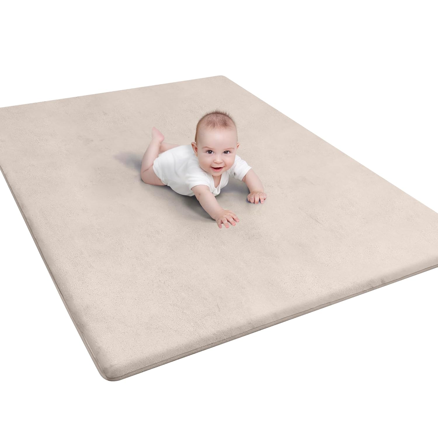 Baby Play Mat for Floor - Extra Thick Memory Foam Comfort