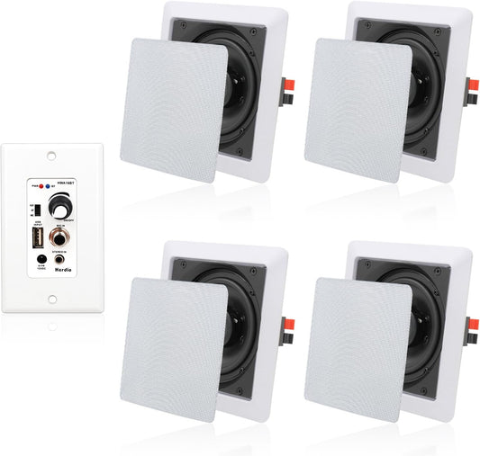 Immerse in Sound: Herdio Bluetooth Ceiling Speakers Set