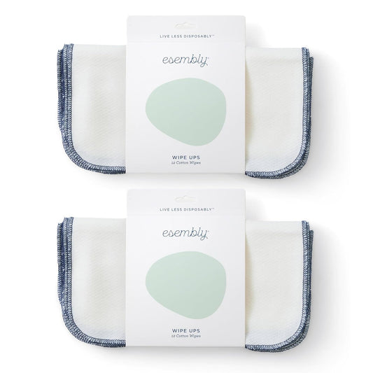 Soft & Sturdy Organic Cotton Baby Wipes by Esembly