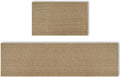 Artoid Mode Washable Non-Skid Kitchen Rugs and Mats Set of 2