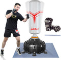 Punching Bag with Stand Adult 70in - Freestanding Kickboxing Bag