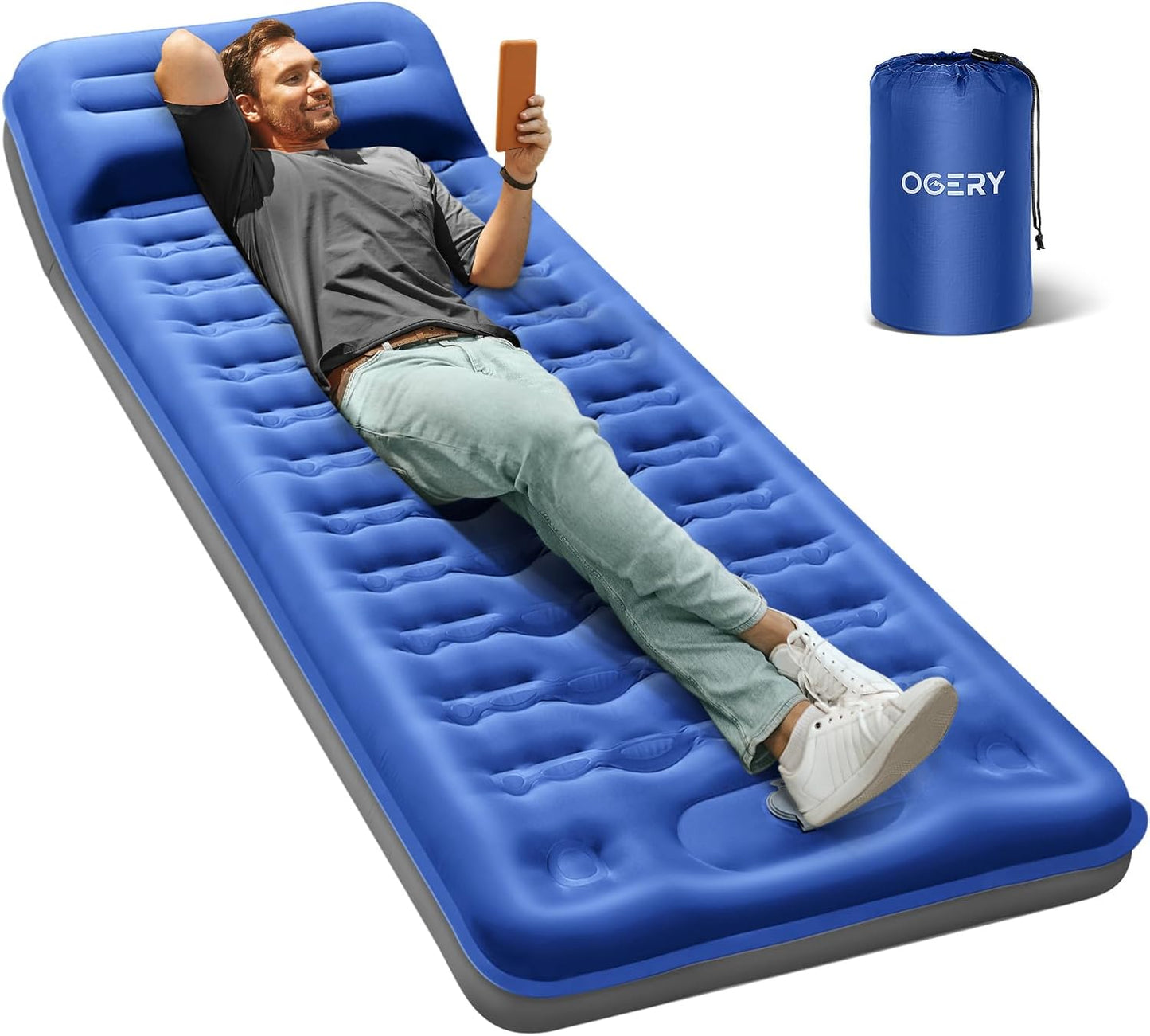 OGERY Sleeping Pad for Camping - 6in Thick Ultralight Mattress
