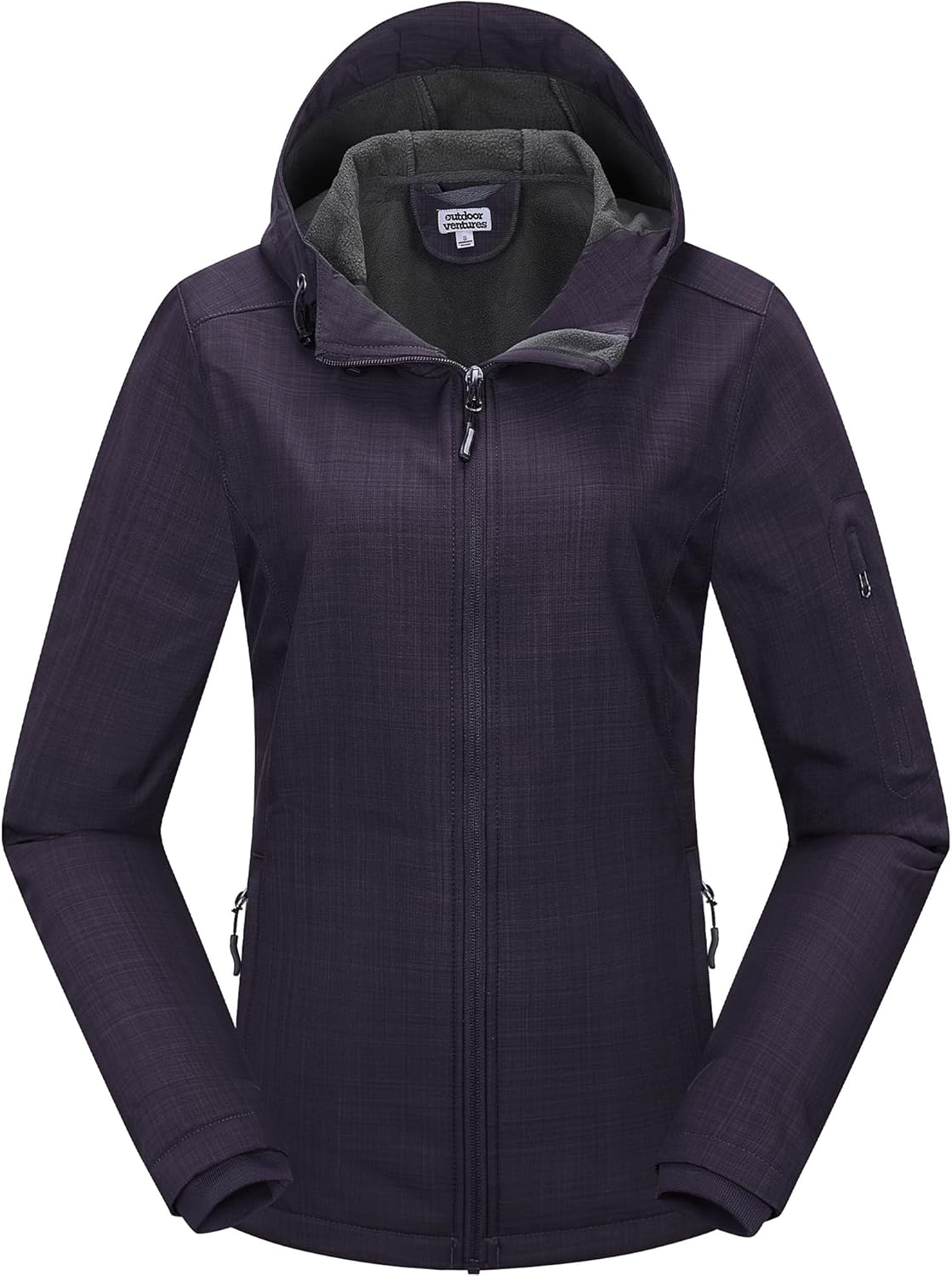 Outdoor Ventures Women's Softshell Jacket: Warm, Waterproof & Stylish