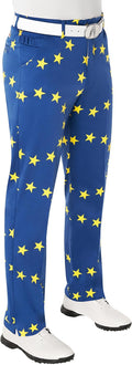 Royal & Awesome Mens Golf Pants Relaxed Fit Plaid - Bold Look