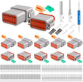 JRready ST6327-12 Deutsch 12 Pin DT Connector Kit - Waterproof