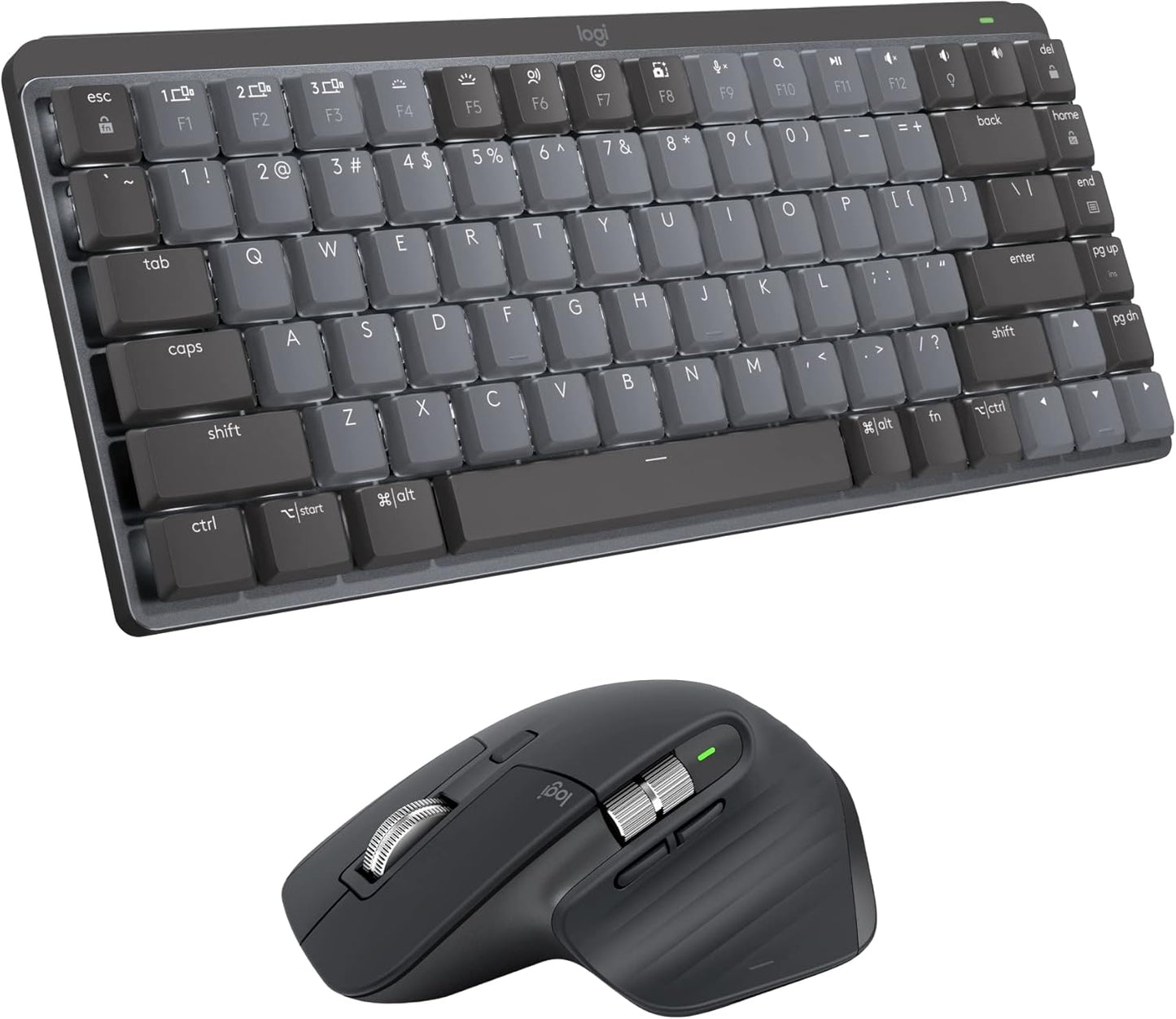 Logitech MX Mechanical Mini Keyboard and MX Master 3S Mouse Bundle