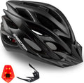 Basecamp Bike Helmet for Women Men with Removable Sun Visor - LED