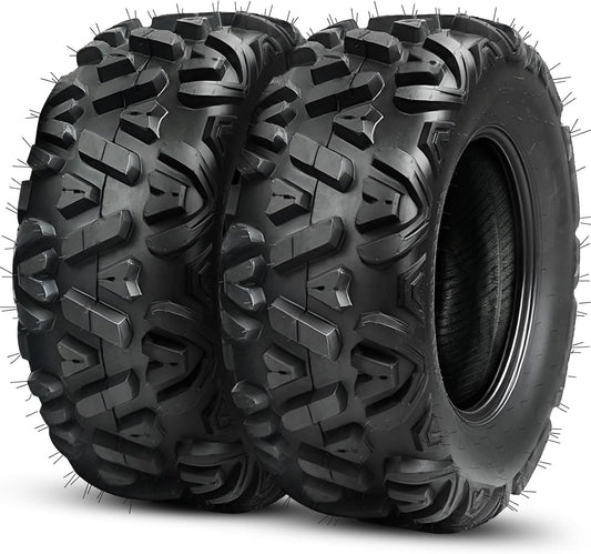 25x8-12 All-Terrain Quad Tires for Off-Road Use and Durability