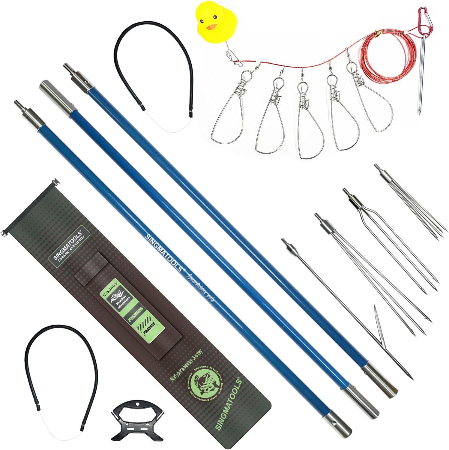 Spearfishing Pole Hawaiian Sling Set for Underwater Adventures