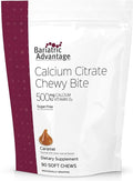 Calcium Citrate Chewy Bites 500 mg - 90 Count Caramel Chews