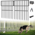 25 Panels Garden Fencing Animal Barrier 17in x 27ft - No Dig Yard