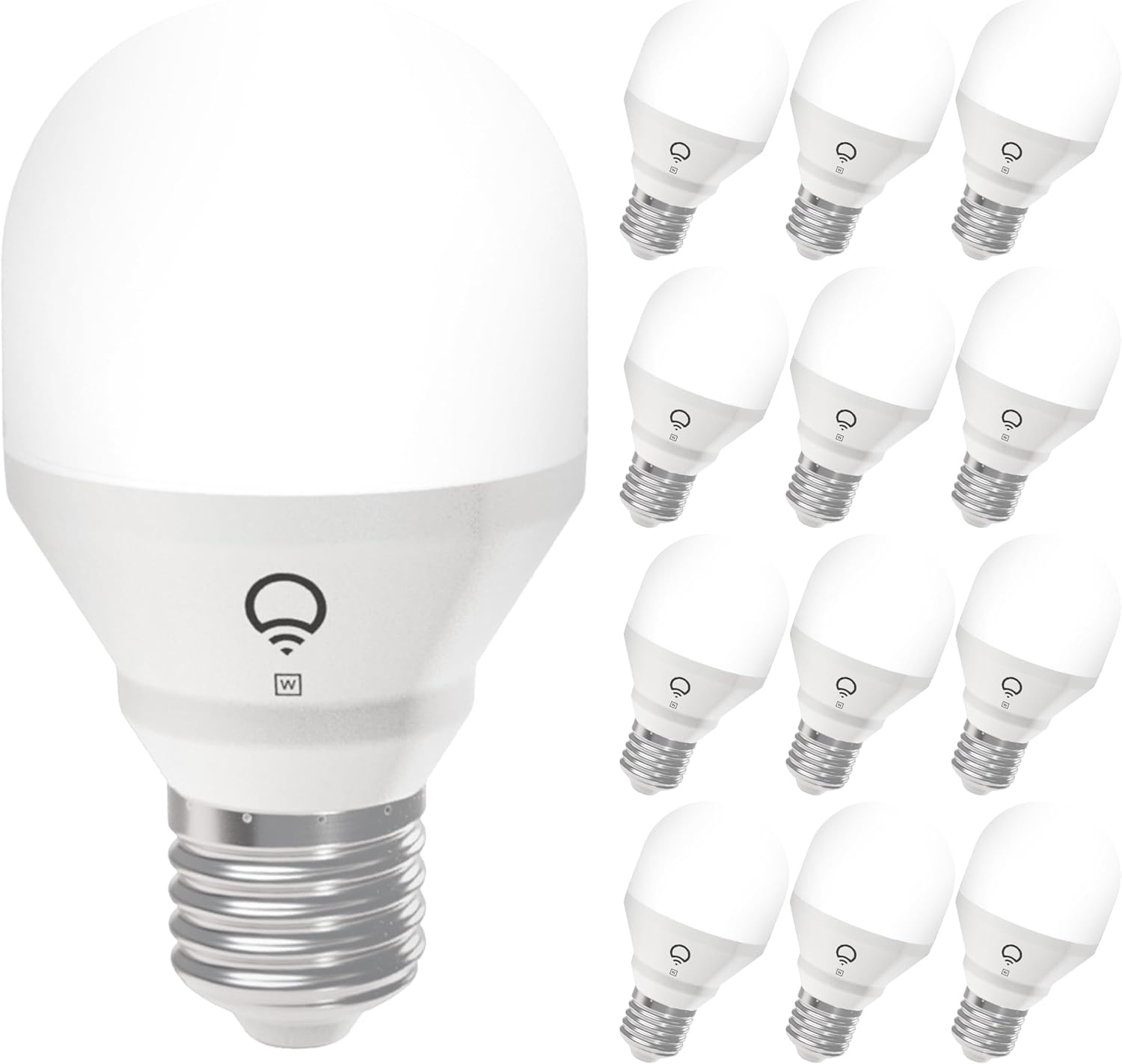 LIFX White A19 Smart LED Bulb: Dimmable, No Hub Required