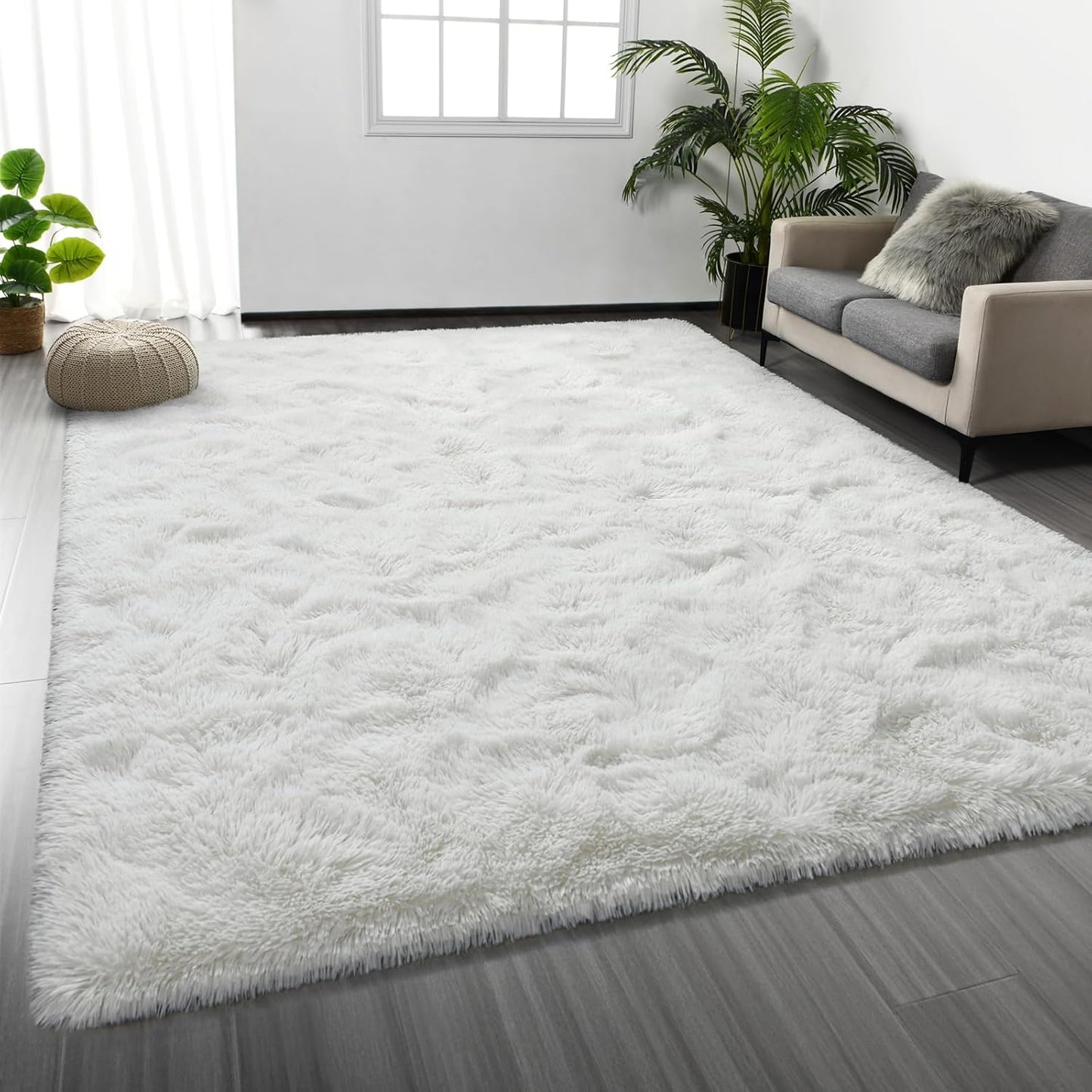 Large Shag Area Rugs 10 x 14 for Living Room and Bedroom