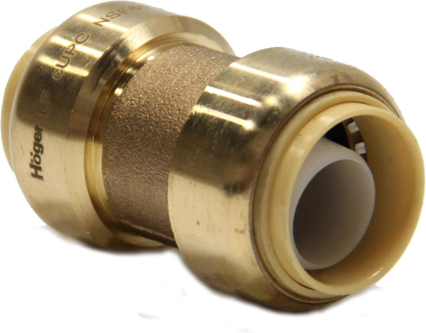 Pack of 50 EFIELD 1 Inch Straight Coupling Push-Fit Fitting