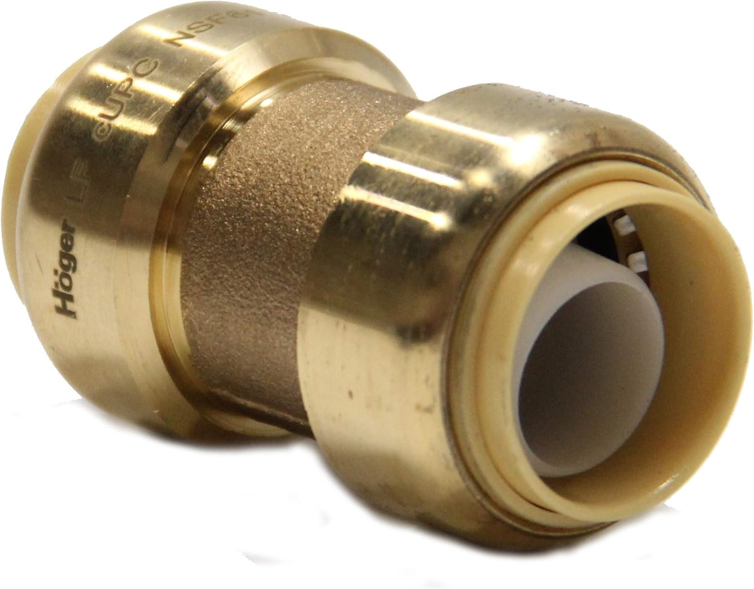Pack of 50 EFIELD 1 Inch Straight Coupling Push-Fit Fitting