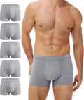Battewa Cotton Incontinence Underwear for Men Light Protective Boxer