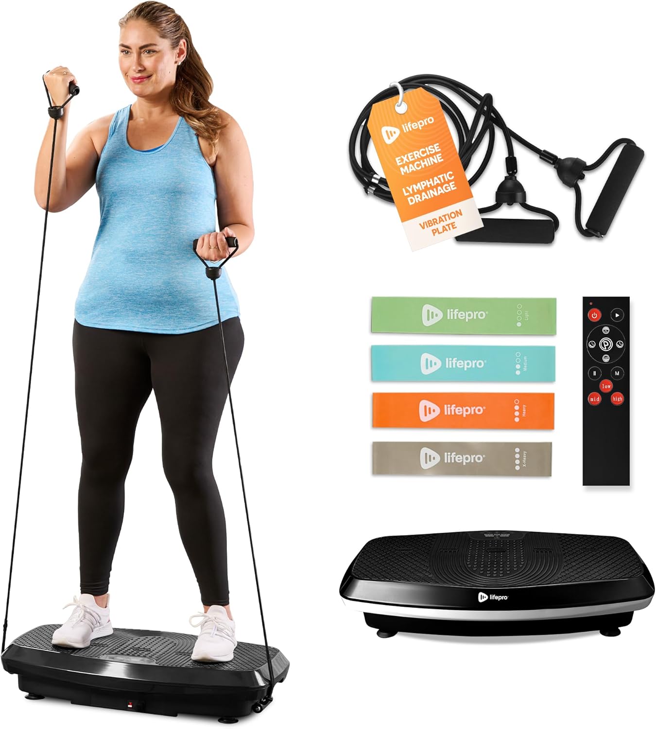 LifePro 3D Vibration Plate - Full Body Fitness