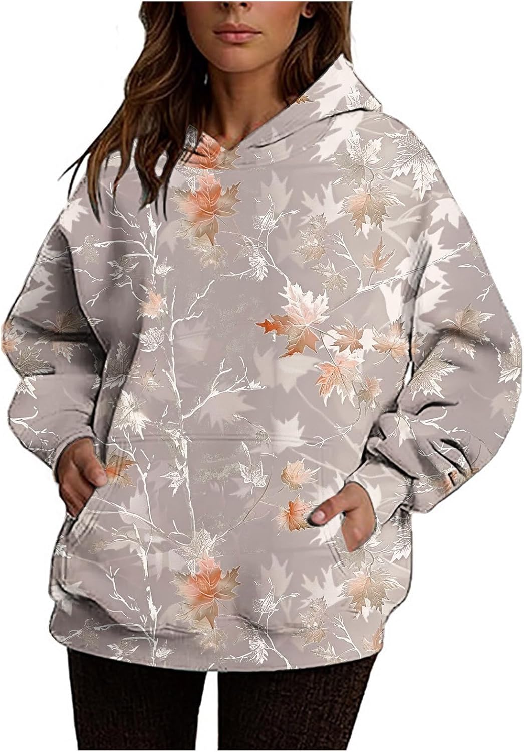 Camo Oversized Hoodie for Stylish Teens!