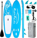 FEATH-R-LITE Inflatable 10ft 6in x 33in SUP Paddle Board - Stable