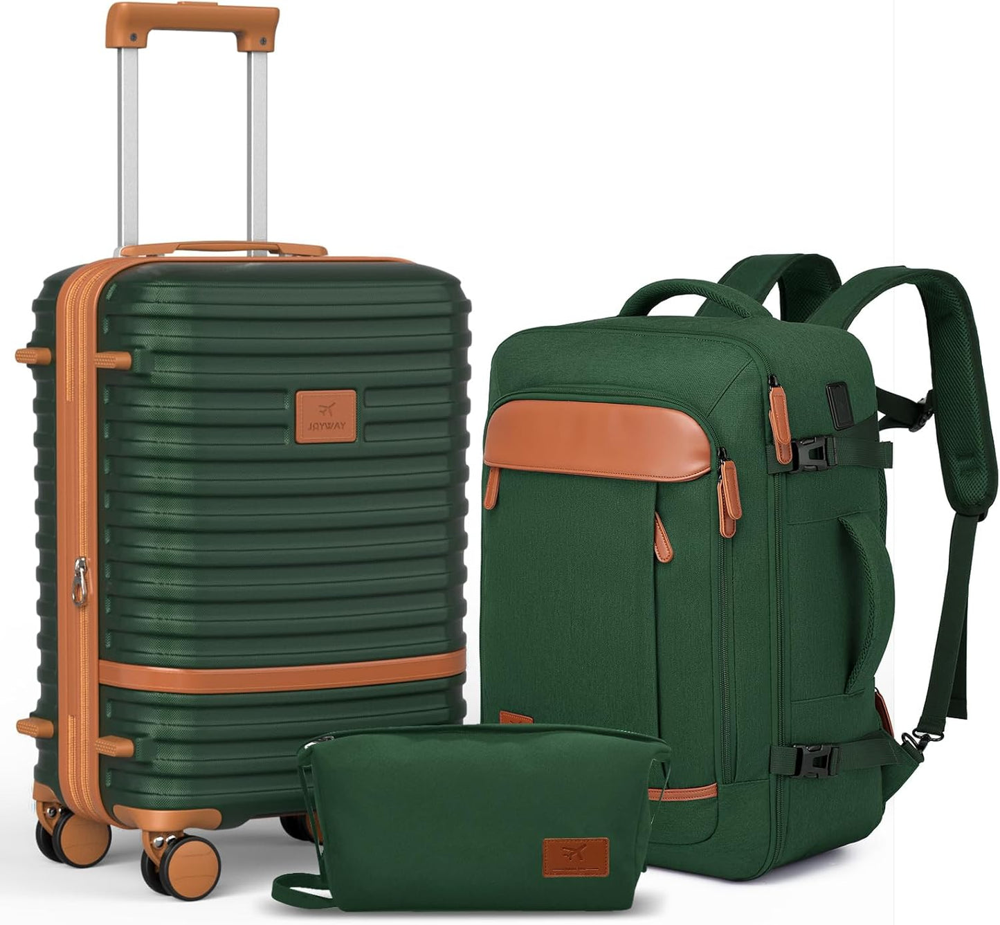 Joyway Expandable Carry on Luggage Sets for Travel