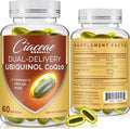 Ubiquinol CoQ10 600 MG Softgels with Omega-3 & Shilajit - Dual
