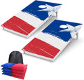 Cornhole Boards Set Regulation Size 4x2 ft Solid Wood - Outdoor Game