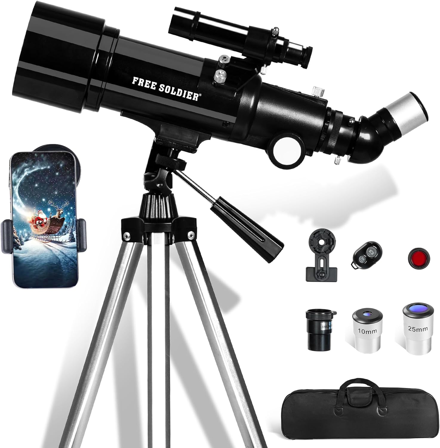 Telescope for Adults Astronomy with 70mm Aperture and Tripod