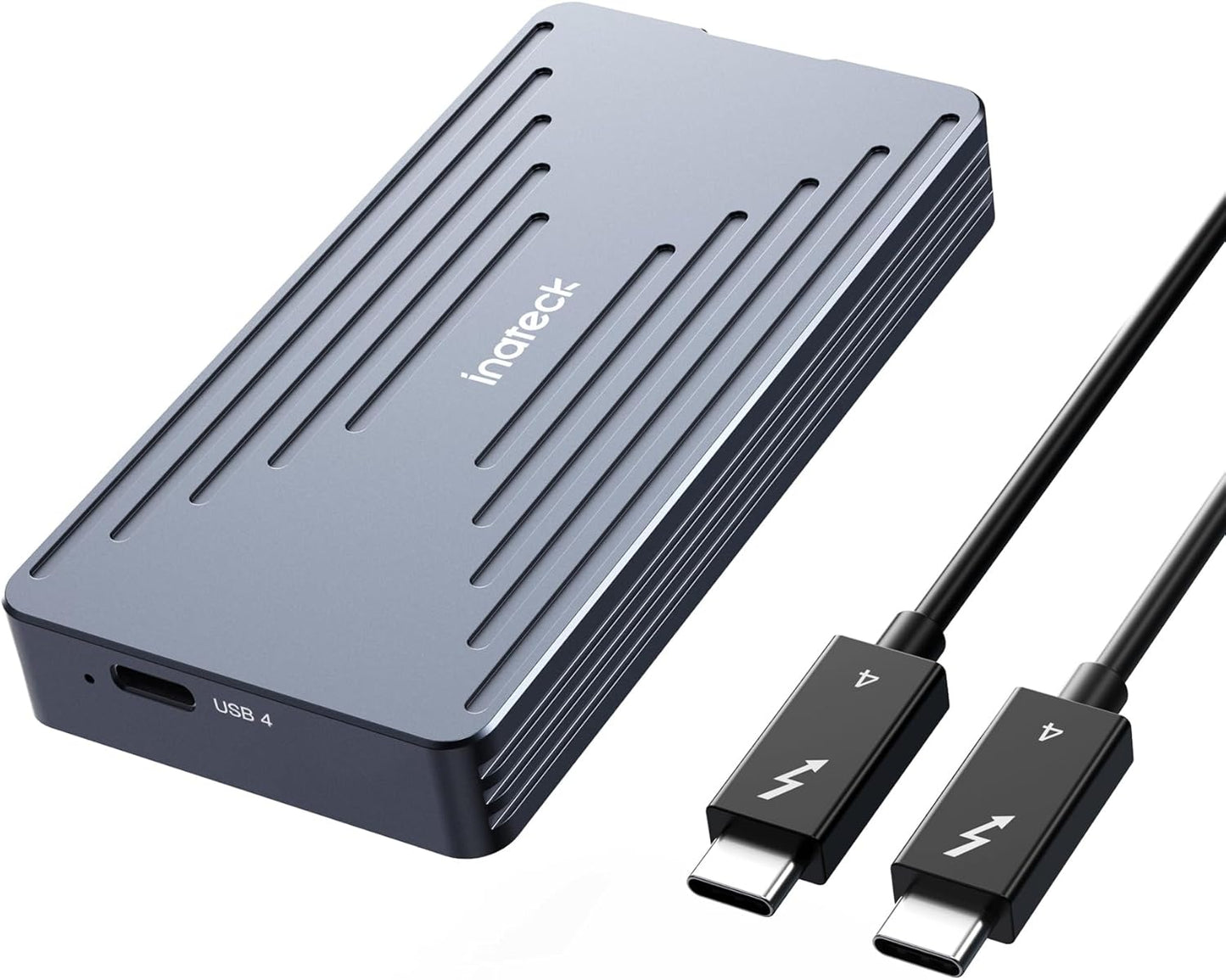 40Gbps M.2 NVMe SSD Enclosure with Tool-Free Installation