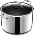 HexClad Hybrid Nonstick 10-Quart Stockpot - Durable, Even Heating