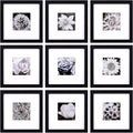 Yaetm 8x8 Picture Frames Set of 9 for Stunning Displays