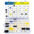 OAUTOO 360pcs Nylon Grommet Nut Assortment - Complete Auto Repair Kit