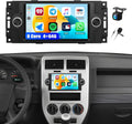 Car Radio Stereo for Dodge Ram Jeep Chrysler 6.2in Android 15