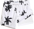 maamgic Mens Swim Trunks with Compression Liner - Quick Dry 5.5in No