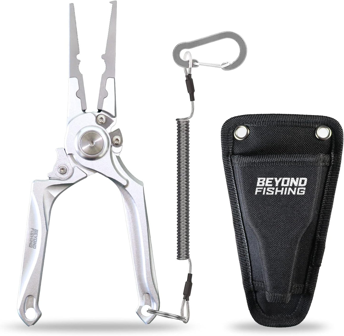 Beyond Fishing Pro Aluminum Pliers: Tungsten Cutters, Saltwater Resistant