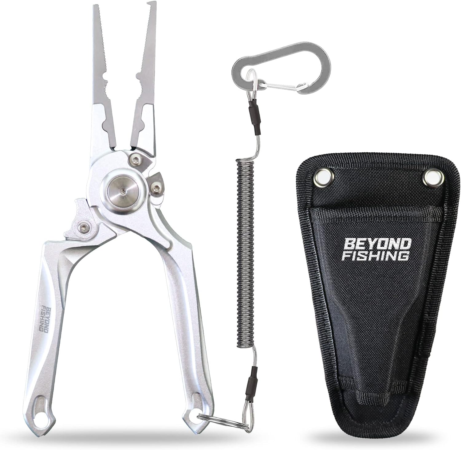 Beyond Fishing Pro Aluminum Pliers: Tungsten Cutters, Saltwater Resistant