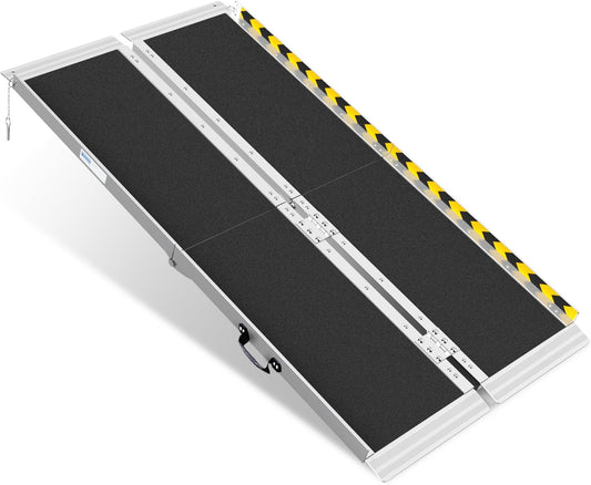 5FT Portable Wheelchair Ramp for Easy Access and Mobility