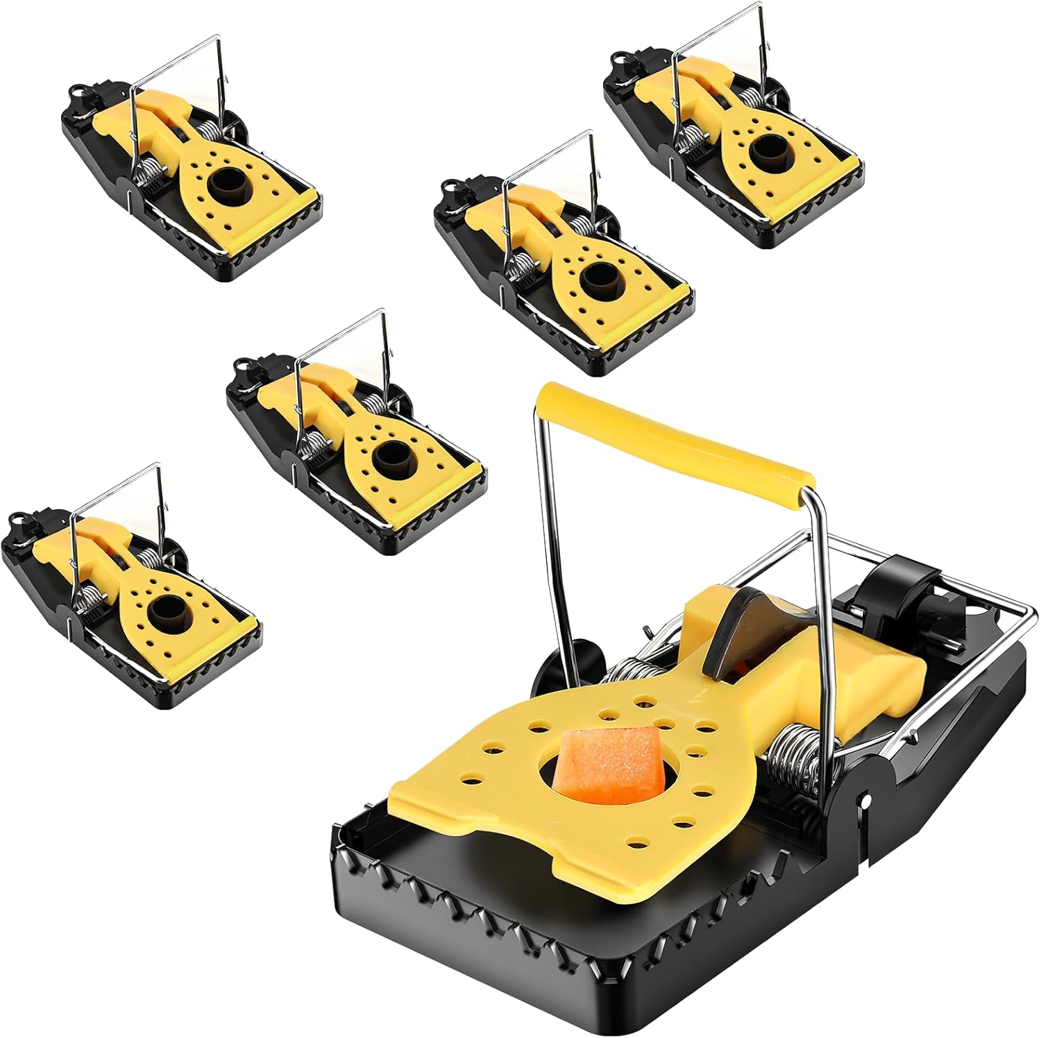 Sensitive 2025 Upgraded 6-Pack Mouse Traps by Insoma