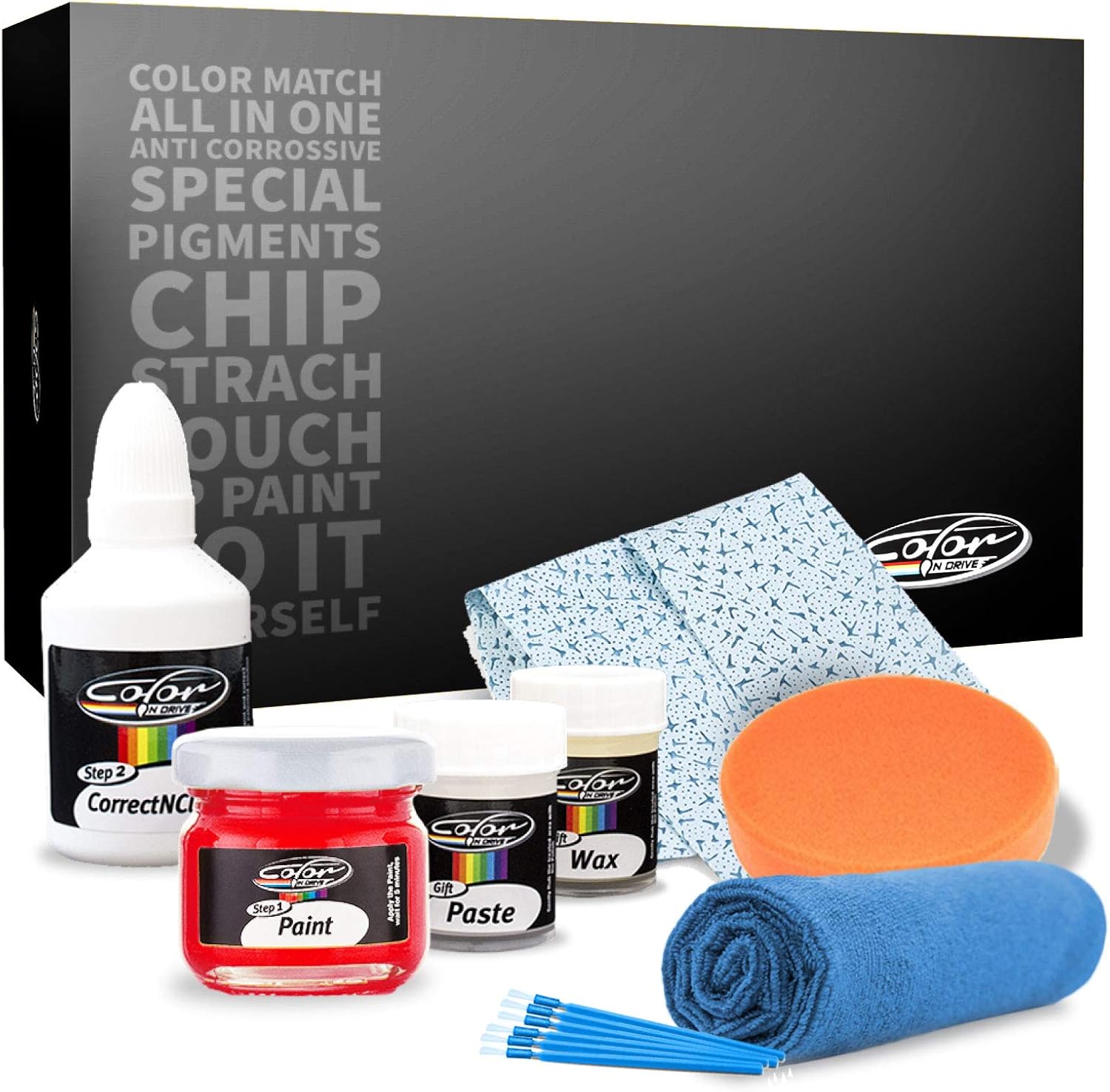 Color N Drive Touch Up Paint Kit for Honda Platinum White Pearl