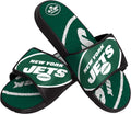 FOCO Men's Shower Gel Sandals Featuring NFL Team Logo Design
