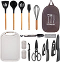 Compact Silicone Cookware Set for Camping Adventure