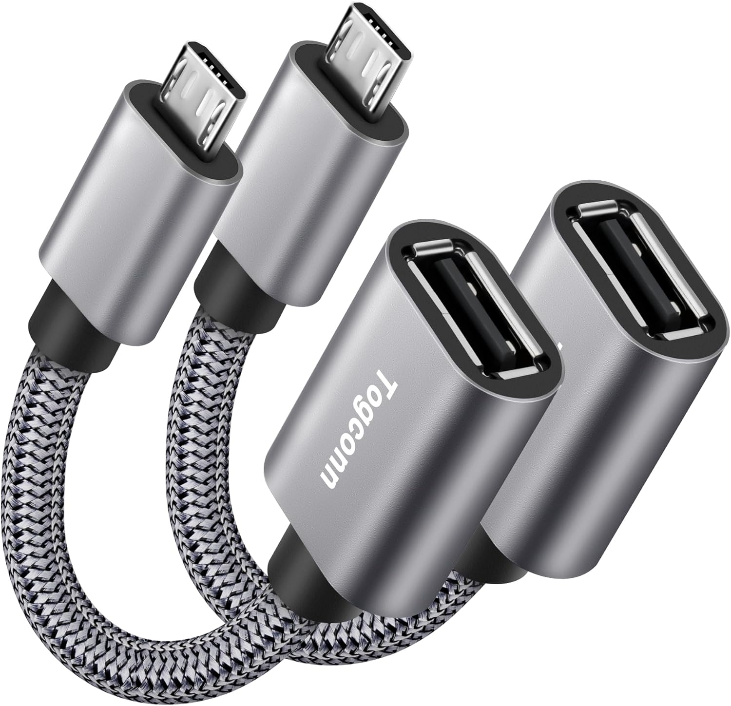 Togconn OTG Adapter 2Pack for S7 LG - Seamless Device Connectivity