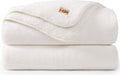 Whitecap Plush Throw Blanket 50in x 70in - Cozy Lightweight Fleece