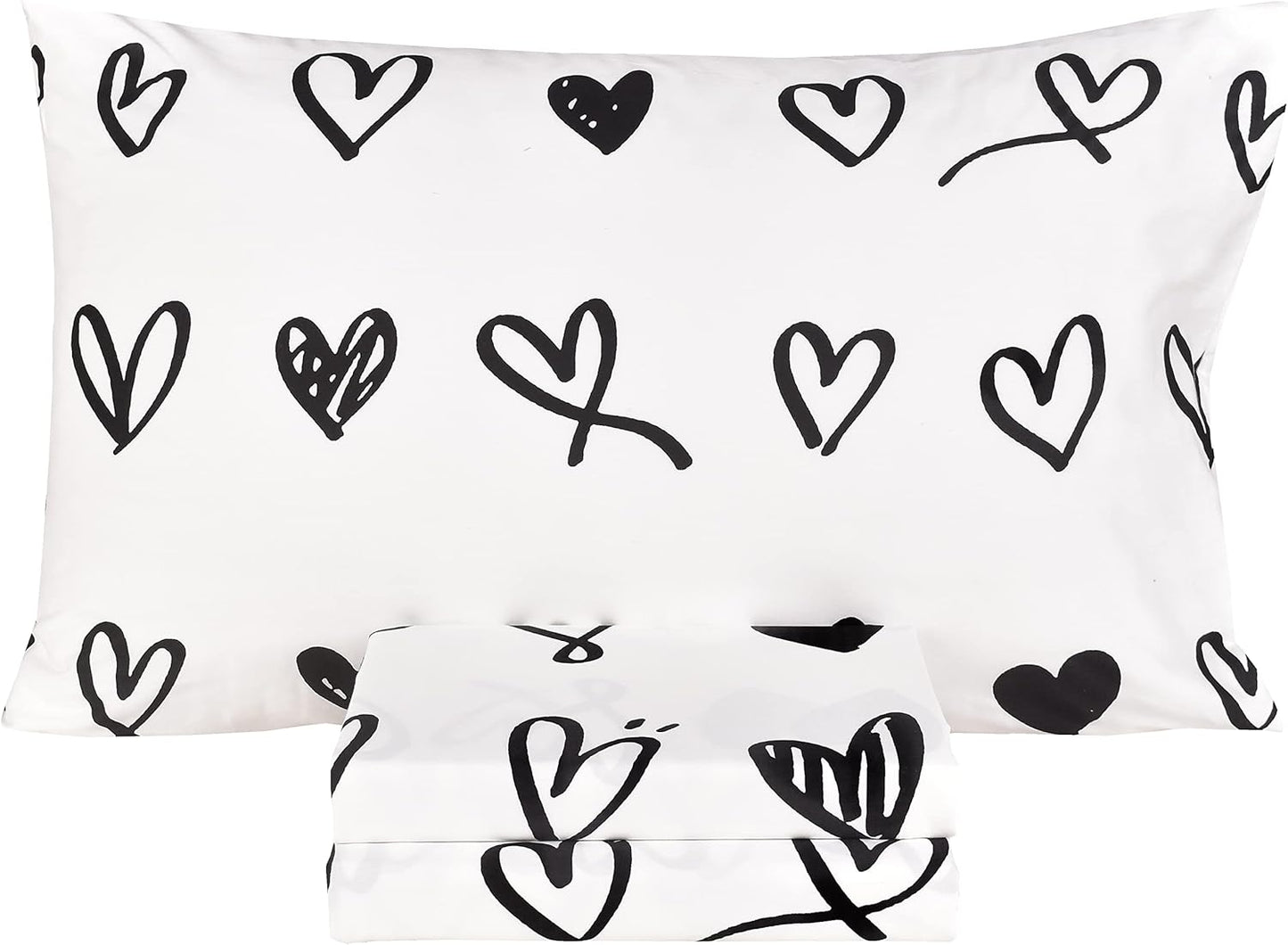 Scientific Sleep 100% Cotton Twin Bed Sheet Set for Kids Comfort