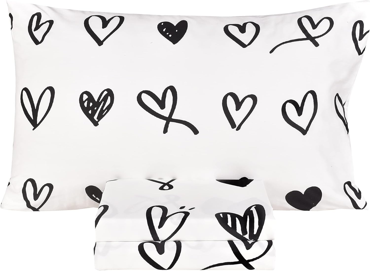 Scientific Sleep 100% Cotton Twin Bed Sheet Set for Kids Comfort