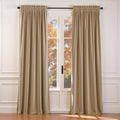 Blackout Velvet Curtains 52 x 84 in Pair - Room Darkening Luxury