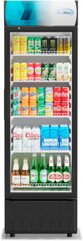 KoolMore 22 in. One Glass Door Beverage Display Cooler - Commercial