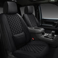 Silverado Seat Covers 2007-2025 Front Pair - Custom Fit Black