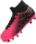 Boys Girls Soccer Cleats for Kids High Top Training - Comfortable